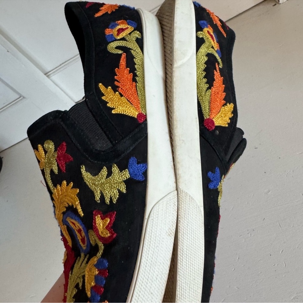 Alice + Olivia‎ Sasha floral embroidered slip on shoes size 39.5 (US 9) - Picture 9 of 12
